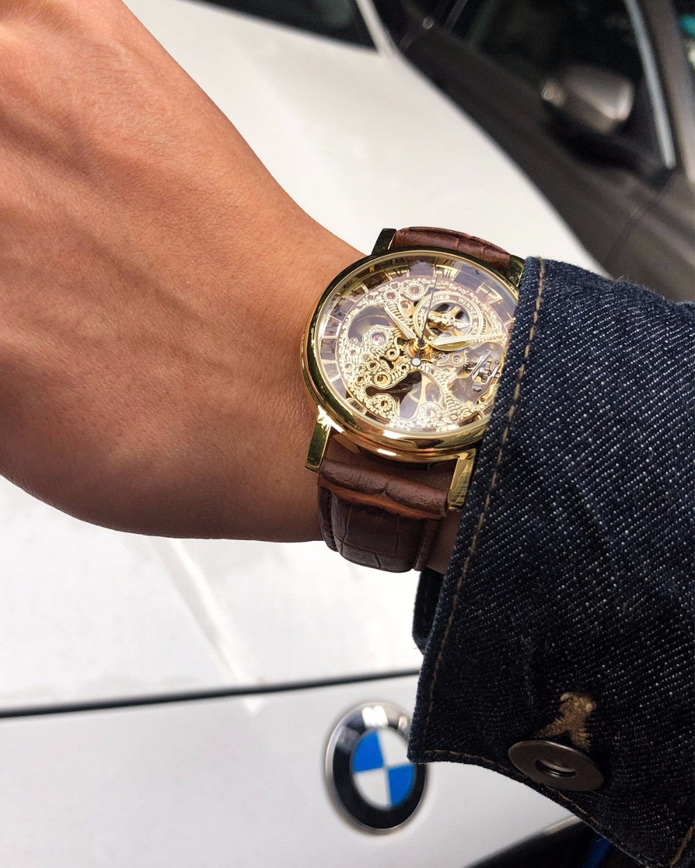 Soufli Golden Luxury Mens Watches