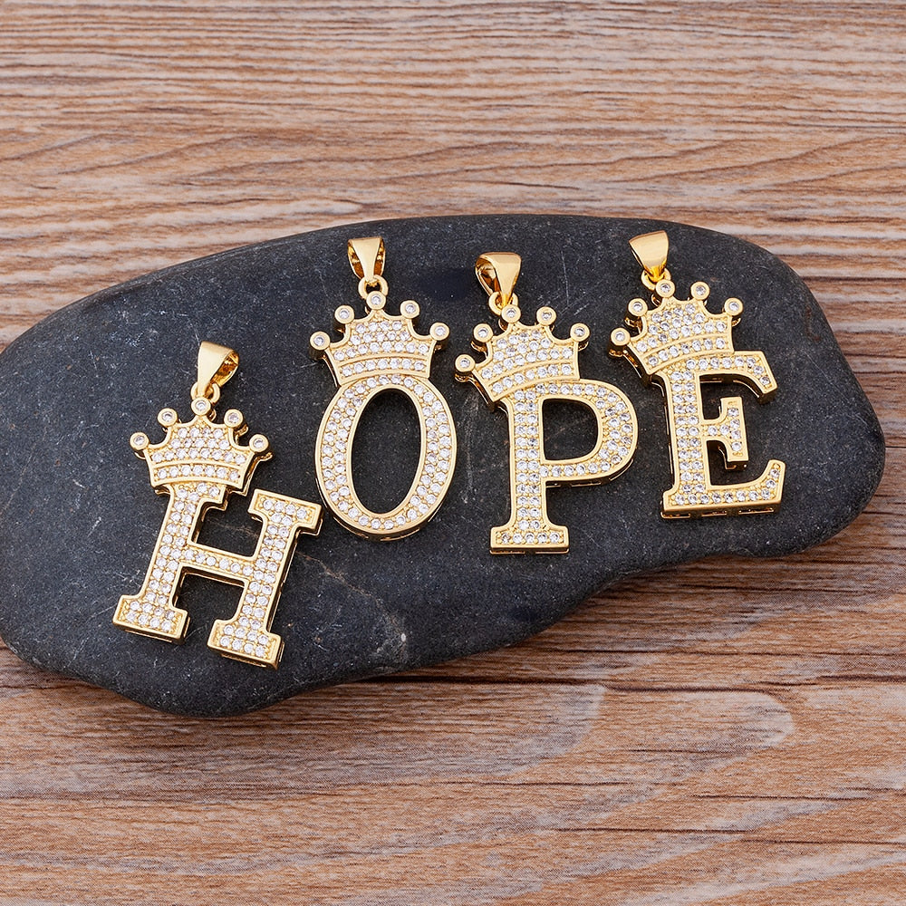 Luxury Alphabet Pendant
