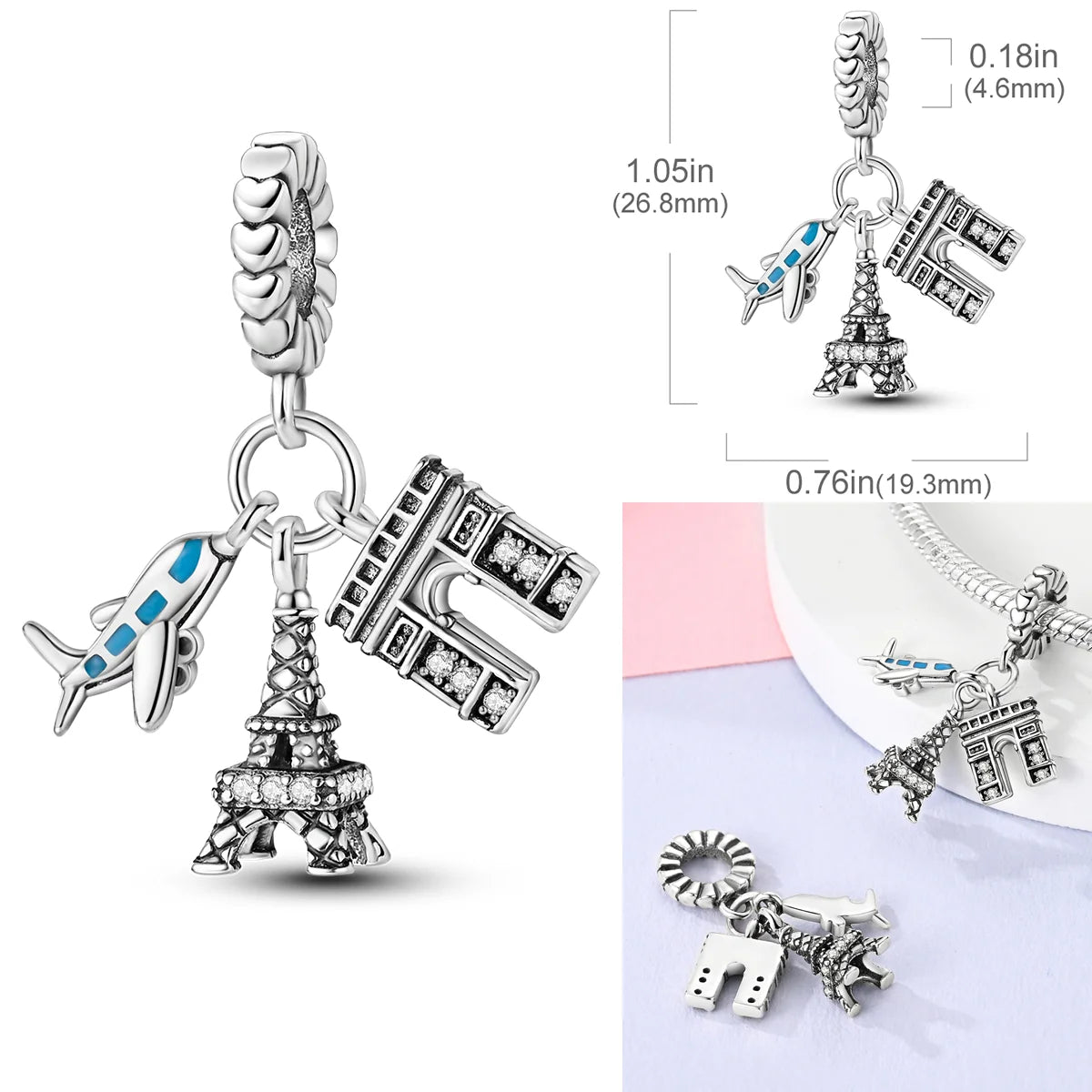2025  Charms Bead 925 Sterling Silver