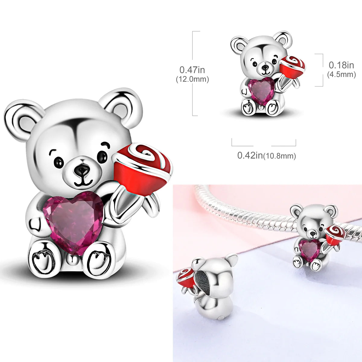 2025  Charms Bead 925 Sterling Silver