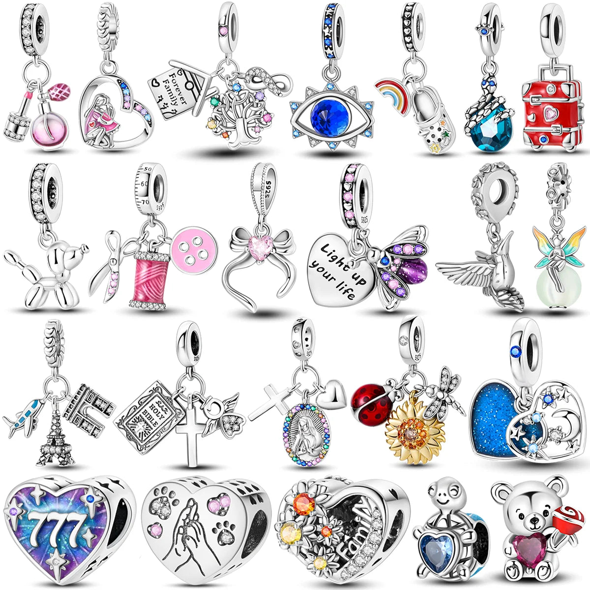 2025  Charms Bead 925 Sterling Silver