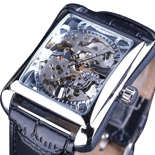 Golden Pattern Luxury  Watch Men