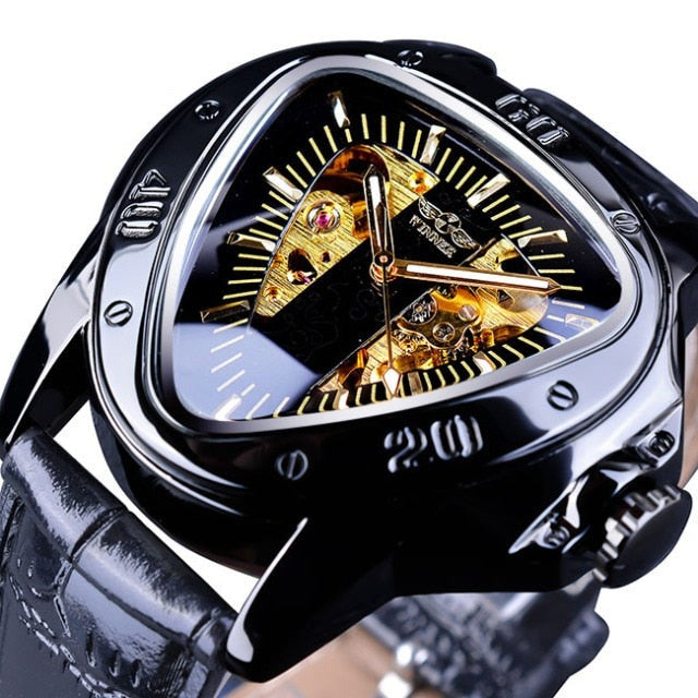 Triangle Golden Luxury Watches Men