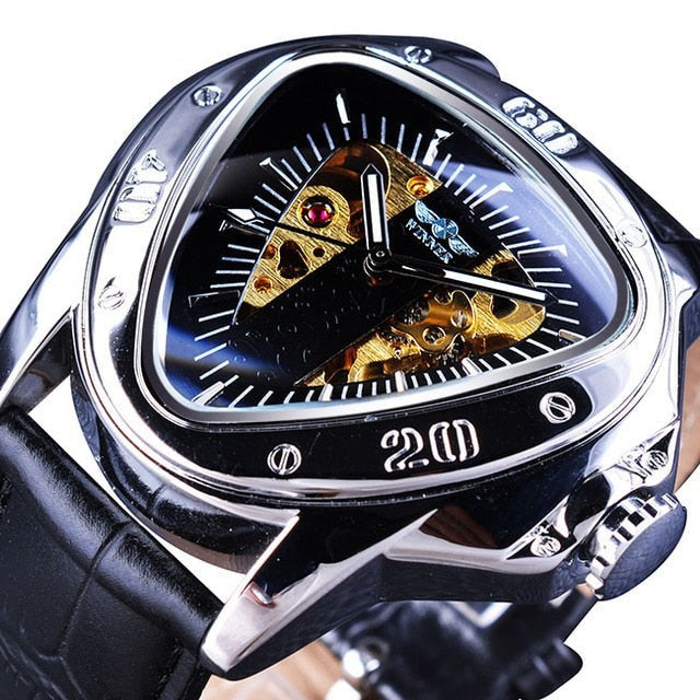 Triangle Golden Luxury Watches Men