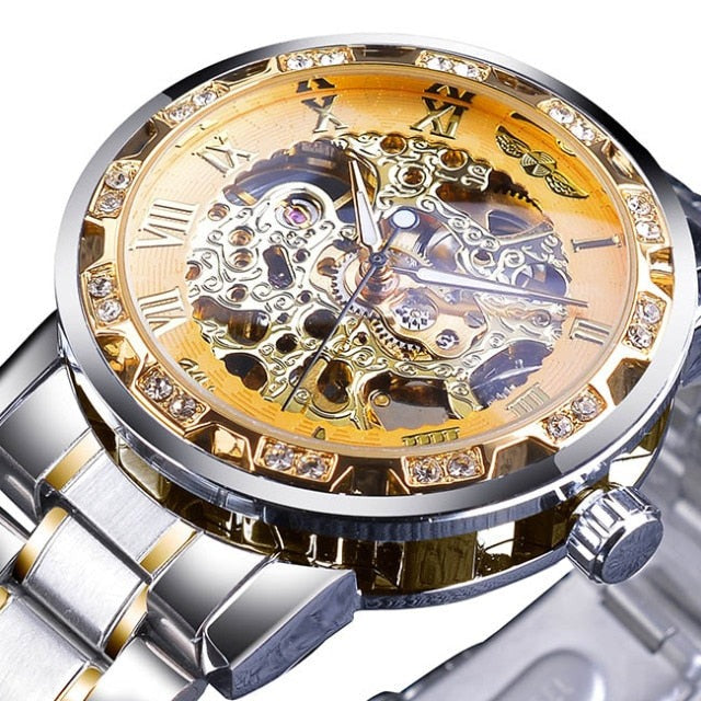 Soufli Golden  Male  Watch