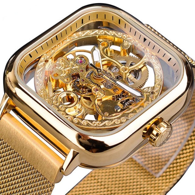 Golden Fashion Man Watch