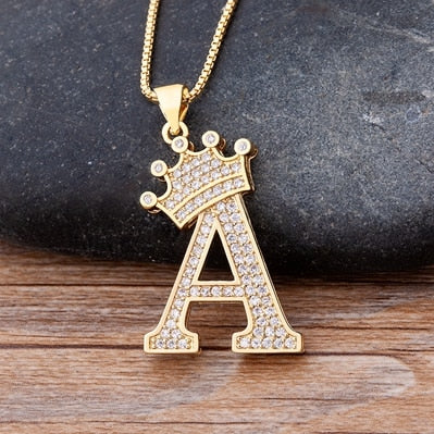 Luxury  Alphabet Pendant