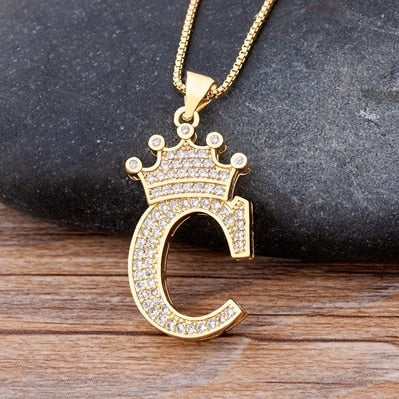 Luxury  Alphabet Pendant