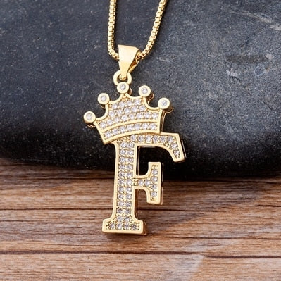 Luxury  Alphabet Pendant