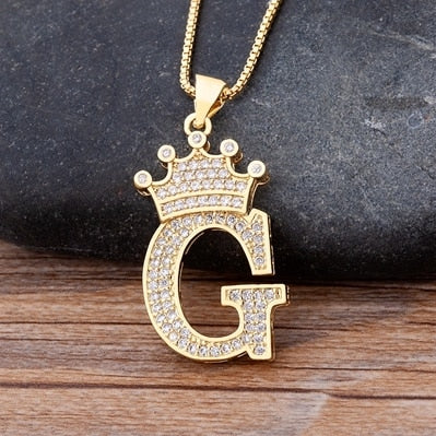 Luxury  Alphabet Pendant