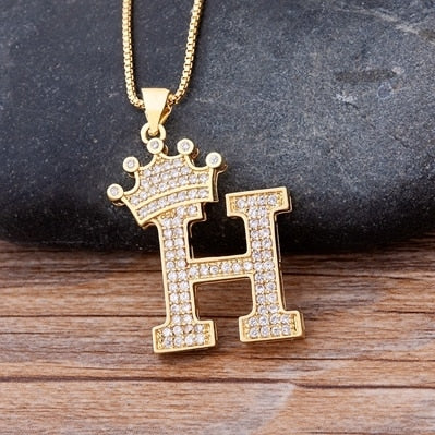 Luxury  Alphabet Pendant