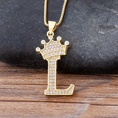 Luxury  Alphabet Pendant