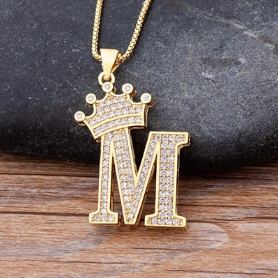 Luxury  Alphabet Pendant