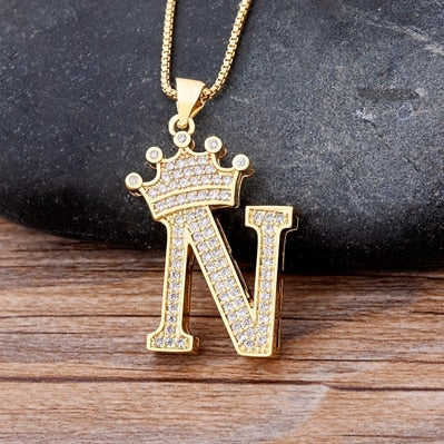 Luxury  Alphabet Pendant