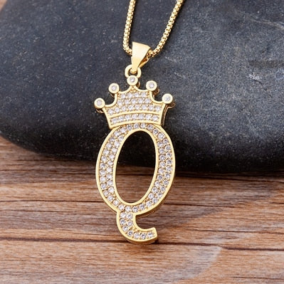 Luxury  Alphabet Pendant