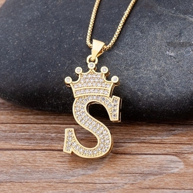 Luxury  Alphabet Pendant