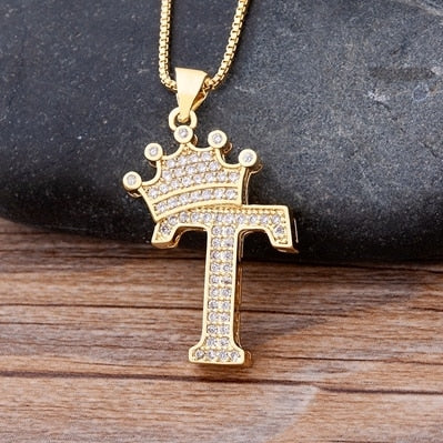 Luxury  Alphabet Pendant