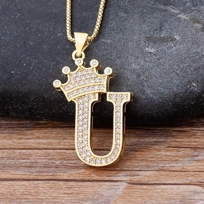 Luxury  Alphabet Pendant