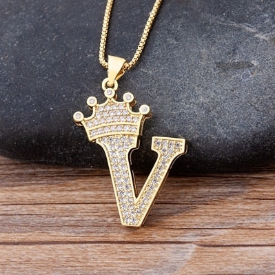 Luxury  Alphabet Pendant