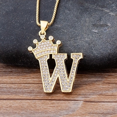 Luxury  Alphabet Pendant