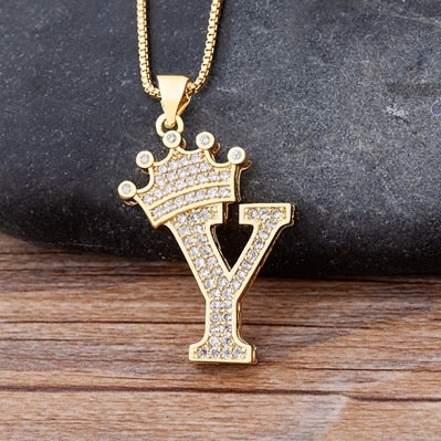 Luxury  Alphabet Pendant