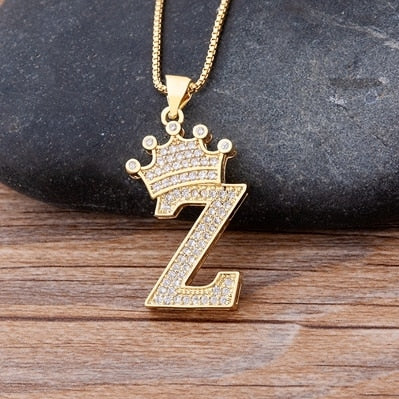 Luxury  Alphabet Pendant