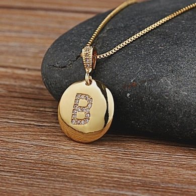 Golden Letter Necklace