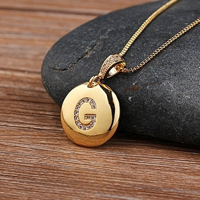 Golden Letter Necklace