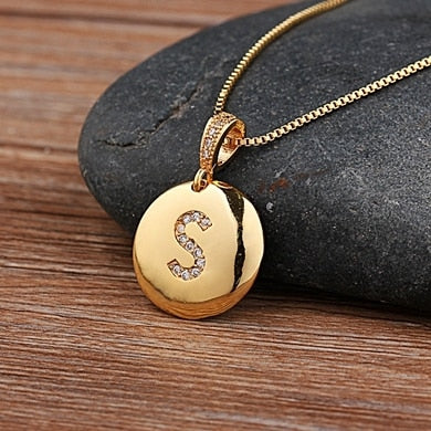 Golden Letter Necklace