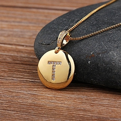 Golden Letter Necklace