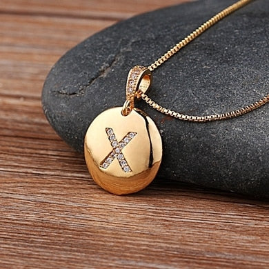 Golden Letter Necklace