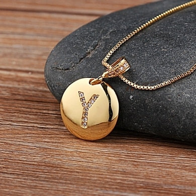 Golden Letter Necklace