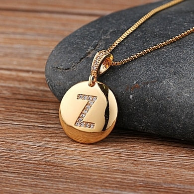 Golden Letter Necklace