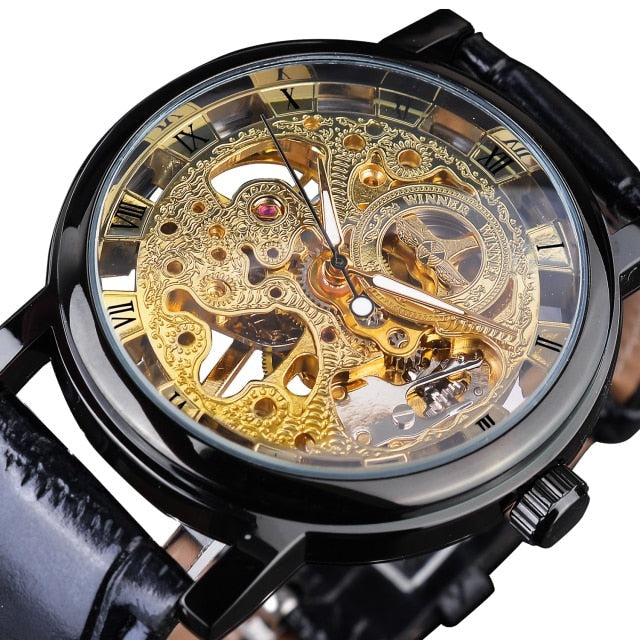 Soufli Golden  Luxury  Mens Watches