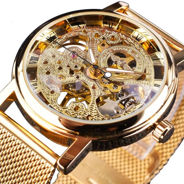 Soufli Golden  Luxury  Mens Watches