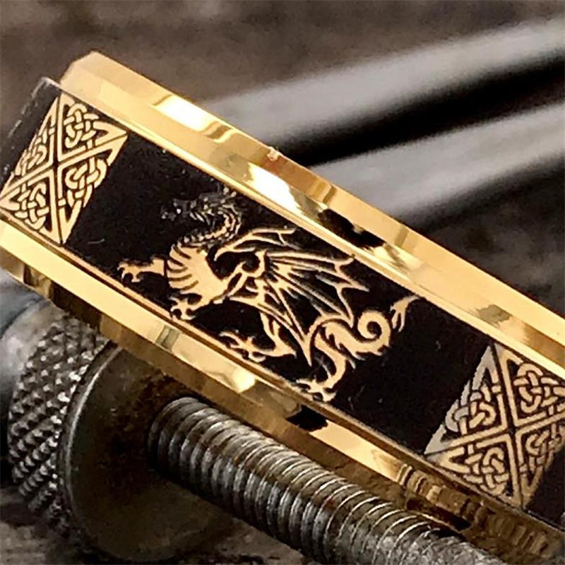 Unique Gold Dragon Rings